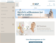 Tablet Screenshot of mlp-giessen.de